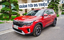Kia Seltos "dọn kho" giảm giá tới 95 triệu đồng, giá bản giữa nay tiệm cận 'đàn em' Sonet