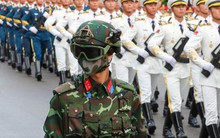 Lực lượng trinh sát đặc nhiệm luôn che kín mặt, âm thầm bảo vệ an ninh tại A80