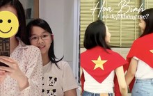 Bé gái Vbiz đeo kính cận nép sau lưng mẹ Hoa hậu nay cao vượt trội, visual cỡ nào mà 99% bình luận trầm trồ?