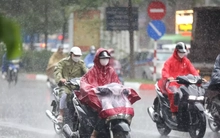 Từ chiều tối nay,  miền Bắc đón  mưa rất lớn