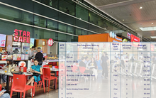 Ấm ức khi phải ăn uống tại sân bay