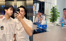 "Lại quên nói yêu ba rồi" - Cường Đô La rèn con cực khéo, là bước đầu cho hành trình kế nghiệp?