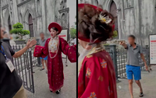 Clip Ngân 98 bị đuổi khỏi Nhà thờ Lớn Hà Nội: Công an vào cuộc xác minh