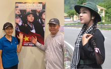 Út Thư - cô gái TP.HCM đi diễu binh 2/9 được bố mẹ in hình treo khắp quán cà phê: Profile đỉnh nóc phía sau