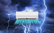 Vì sao nên tắt nguồn điện điều hòa khi giông bão?