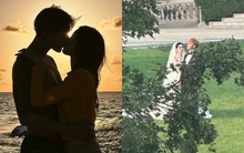 Lộ ảnh cưới bí mật của “anh sếp showbiz" và nàng thơ gen Z: Cô dâu khoe vai trần gợi cảm, hôn lễ thế kỷ sát lắm rồi!