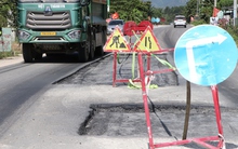 Đường 1.800 tỉ có Tập đoàn Thuận An thi công ở Đà Nẵng mới thảm nhựa đã hỏng