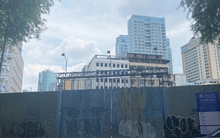Sau 10 năm bất động, khu đất 'vàng' 4 mặt tiền trung tâm TP.HCM co người thuê