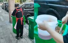 Nhân viên quán lẩu múc dầu ăn thải từ thùng rác: Quản lý lên tiếng, dân mạng vẫn chưa hết nghi ngờ