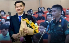 Bác sĩ nội trú mặc áo lính gây ấn tượng mạnh ngày chọn chuyên ngành: "Chăm sóc sức khỏe cho nhân dân cũng là bảo vệ Tổ quốc"