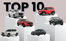 Top 10 ô tô bán chạy nhất tháng 8/2025: VinFast không để các đối thủ kịp thở, chỉ có 1 mẫu sedan leo top