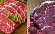 Mẹo phân biệt thịt bò với thịt lợn, thịt trâu giả bò