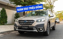 Subaru Outback giảm tới 550 triệu đồng tại đại lý: Giá thực tế chưa tới 1,6 tỷ, vẫn chỉ tương đương Palisade bản giữa dù to ngang Santa Fe