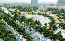 Ngắm trọn vẹn hình hài "siêu" dự án 2,14 ha phía Đông hồ Hoàn Kiếm, dự kiến khởi công tháng 10