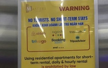 HoREA tiếp tục kiến nghị quản lý căn hộ cho thuê ngắn ngày thay vì cấm