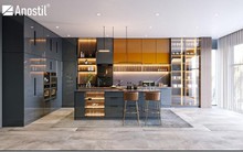 Tủ bếp hợp kim Anostil – Sự lựa chọn tuyệt vời cho không gian bếp hiện đại