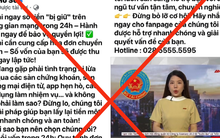 Cảnh báo giả mạo trang Facebook của Bộ Tài chính để lừa đảo