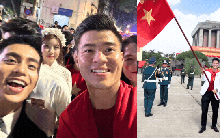 Duy Mạnh bảnh hết cỡ, "sĩ hết đời" khi hiên ngang vẫy cờ Tổ quốc trên quảng trường Ba Đình lịch sử sáng 2/9