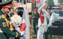 Chuyện tình “hết A80 anh cầu hôn em” của chiến sĩ Khối Hậu cần và người yêu gây bão mạng