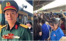 Thượng uý Lê Hoàng Hiệp đã về TP.HCM, hàng trăm người thấy được bóng lưng là mãn nguyện
