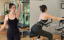 MC Mai Ngọc cực chăm tập môn này lấy lại vóc dáng sau sinh, body căng đét như chưa từng sinh nở!