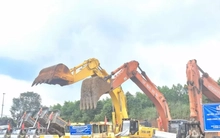 Cao tốc 8.500 tỷ khởi công gần 1 tháng, nhưng chưa có... mặt bằng thi công