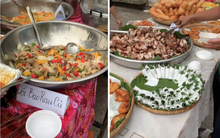 Đám giỗ miền Tây "lên đời" thành tiệc buffet: Bàn tiệc dài như quầy tại nhà hàng, món nào cũng xịn khiến ai cũng bất ngờ