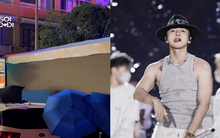 Vệ sĩ căng dù che kín không để lộ Sơn Tùng dù 1 giây, đại gia showbiz nhưng vẫn chung thuỷ với một thứ