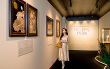 Thiên Mộc Hương lần đầu tiên ra mắt tranh trầm hương đắp nổi Mosaic