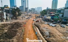 Toàn cảnh tuyến Vành đai 1 đoạn Hoàng Cầu – Voi Phục ngày thông xe kỹ thuật
