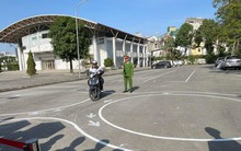 Bộ Công an bỏ một bài thi hình khi sát hạch bằng lái xe máy