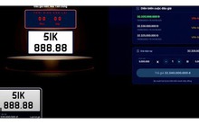 Chuyển nhượng biển số đẹp trúng đấu giá phải nộp thuế 5% từ 1-7