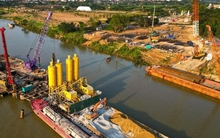 DN thi công cầu Bãi Cháy với công nghệ phức tạp, chưa từng có ở Việt Nam trúng thi công cầu vượt sông Hồng, nối khu phố cổ với Long Biên