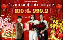 Lộ diện chủ nhân 100 chỉ vàng - Giải đặc biệt iLucky của TCBS
