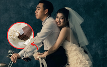 Bó hoa cưới siêu đặc biệt của Phương Nhi