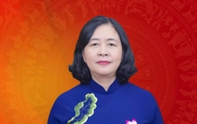 Bà Bùi Thị Minh Hoài và sáu lãnh đạo Đảng ủy MTTQ, các đoàn thể Trung ương đắc cử Ban Chấp hành Trung ương khoá XIV