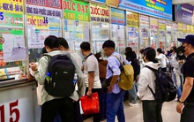 Vé Tết vào giai đoạn "cháy"