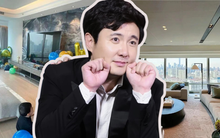 Hé lộ tổ ấm 370m2 của "vua hài" Thẩm Đằng: Phòng ngủ view vòng cung đẹp như mơ, nhưng chi tiết "bừa bộn" ở phòng khách mới tiết lộ con người thật của gia chủ