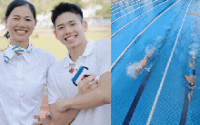 6,5 triệu người xem chị em Ánh Viên - Quang Thuấn thi bơi, ai giỏi hơn?