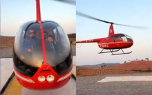 Người đàn ông Hồ Nam chi 18,7 tỷ đồng mua trực thăng đưa vợ con về quê ăn Tết để tránh tắc đường, 15 phút đã tới nhà