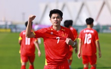 Ảnh: Hotboy U23 Việt Nam Đình Bắc, Hiểu Minh "xé lưới" U23 Jordan tại giải U23 châu Á