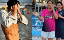 "Nam thần" bơi lội khoe body 8 múi cực phẩm, lúc ở cạnh Ánh Viên lại hoá em trai "tẻn tẻn" hút triệu view