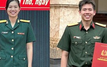 Ánh Viên 27 tuổi thăng hàm trung tá, em trai 19 tuổi trung uý quân nhân chuyên nghiệp: Nhà này đỉnh quá!