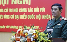 Giới thiệu Đại tướng Phan Văn Giang ứng cử đại biểu Quốc hội khóa XVI