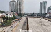 Tuyến đường rộng 90 m đi ra hồ Tây thành hình