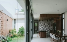 Nhà cấp 4 nở hậu với khu vườn xanh