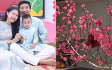 Biệt thự mấy chục tỷ nhà Đoàn Văn Hậu tràn ngập sắc hoa đón Tết, tiểu thư Doãn Hải My khéo chăm quá đi!