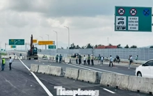 Dừng thông xe trên cao tốc Quảng Ngãi - Hoài Nhơn