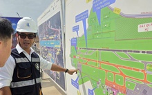 Nhà ga T2 sân bay Phú Quốc đã thi công đến phần mái