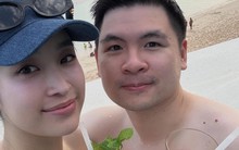 Chủ tịch Hà Nội FC tung ảnh đón năm mới, Đỗ Mỹ Linh mặt mộc cực xinh nhưng phàn nàn một "tật xấu" của chồng